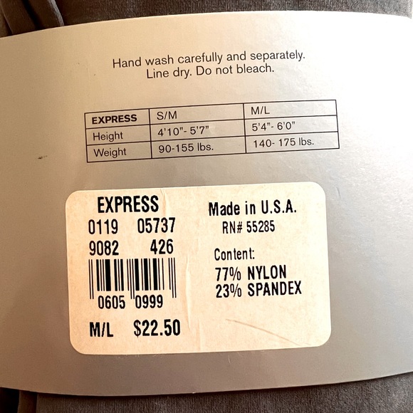 Express Body Shaping Pantyhose - Picture 2 of 2